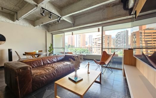 APARTAMENTO EN VENTA AMOBLADO EN AV POBLADO